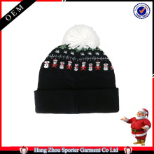 16FZCB04 christmas beanie knit beanie custom